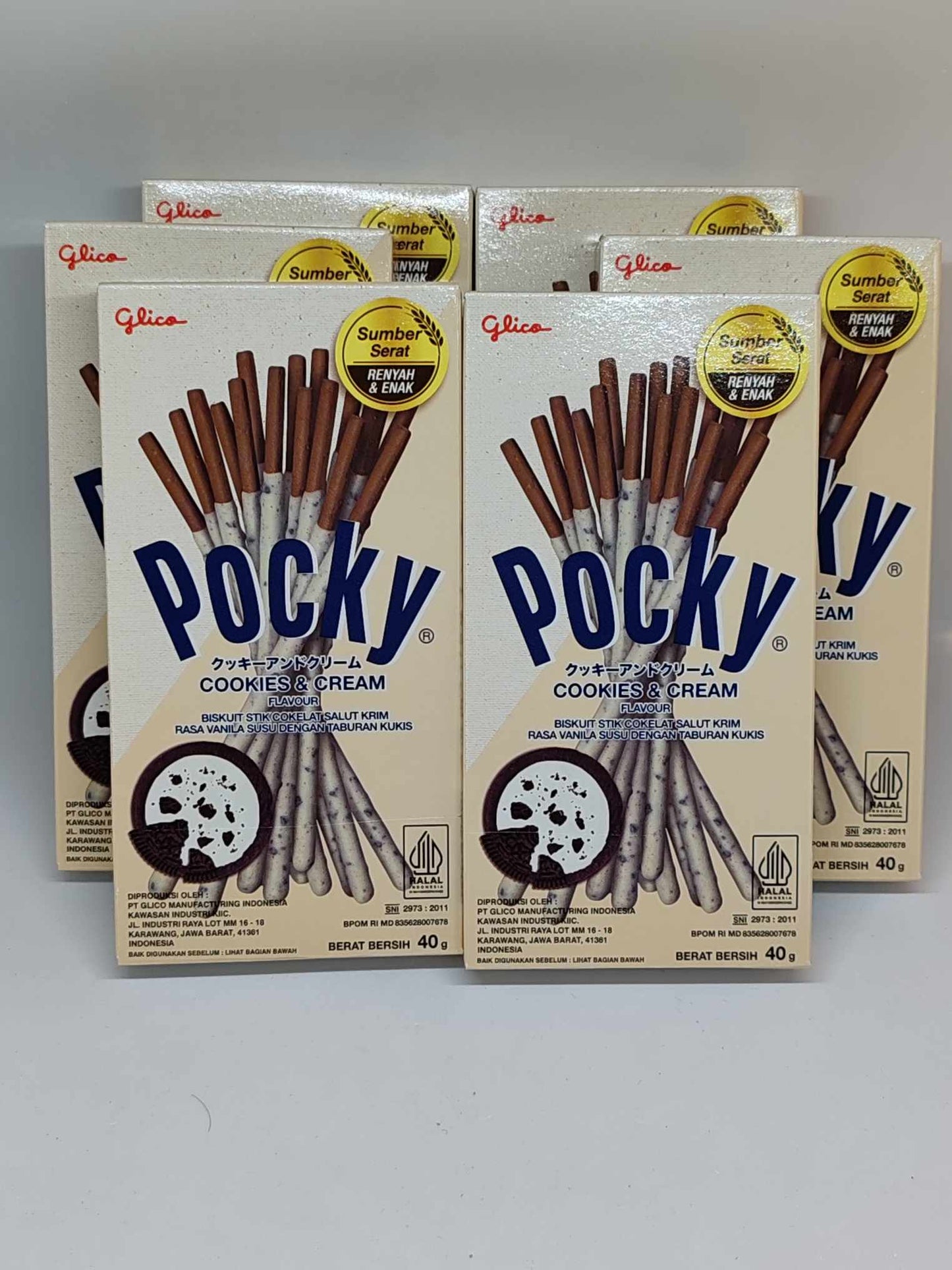 pocky cookie & cream